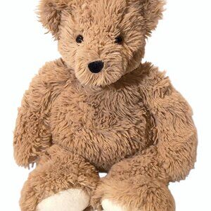 Vermont Teddy Bear Super Soft Floppy Almond Brown Plush Toy 18"